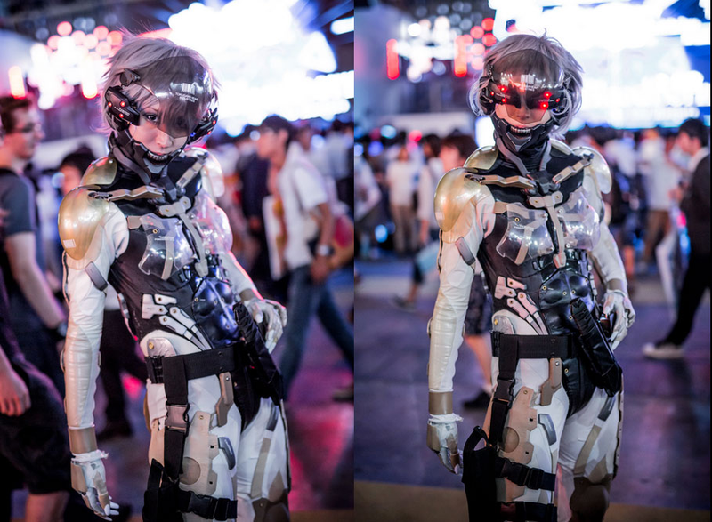 Illustration for article titled Holy Shit This Metal Gear Cosplay